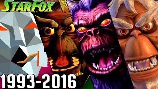 Evolution of Andross Battles in Star Fox Games 1993-2016