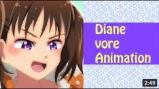 【vore】Diane vore Animation【丸呑み】but its accurate