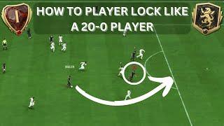 HOW TO PLAYER LOCK LIKE AN ELITE 20-0 PLAYER FC24 PLAYER LOCK TUTORIAL