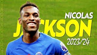 Nicolas Jackson 202324  Best Skills & Goals