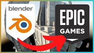 Blender to Unreal Engine 5 tutorial - Export Material and Mesh