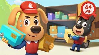 Sheriff Labrador Delivers Packages  Kids Cartoons  Kids Videos for Kids