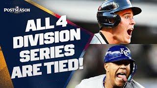 ALDS Game 2 Highlights 10724 ALL Division Series are TIED 1-1 Greatest Postseason EVER?