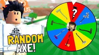 I Hosted a DUO Random Axe Challenge in Lumber Tycoon 2