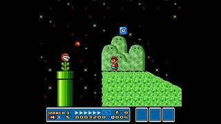 SMB3 for Super Mario All-Stars Custom Level #525 - Times Up Terrace DST Level