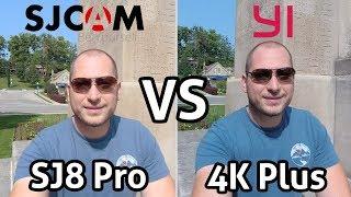 YI 4K+ VS SJCAM SJ8 Pro