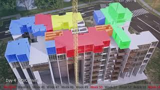 Hillview 4D Construction Sequence Animation