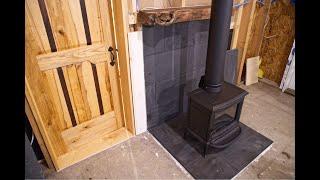 Jotul F100 Wood Stove Unboxing Setup and Initial Review