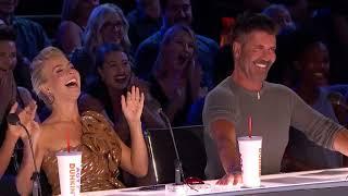 ALL of Greg Mortons AMAZING Voice Impersonations On AGT - Americas Got Talent 2019