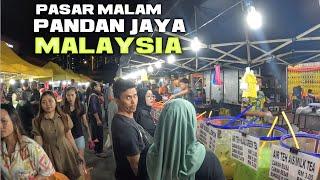 PASAR MALAM PANDAN JAYA MALAYSIA BANYAK ORANG INDONESIA DI SINI