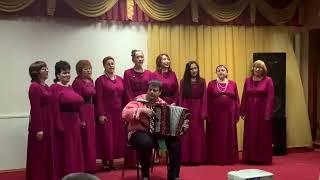 Выступление вокального ансамбля Иволга на конкуре в Костанайском областном обществе слепых