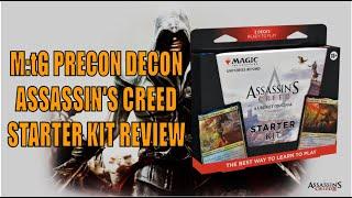 MtG Precon Decon - Assassins Creed Starter Kit Review