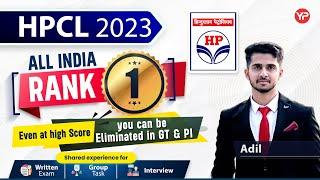 Interaction with AIR 1 in HPCL 2023 Recruitment  You can be eliminated at highest marks in written