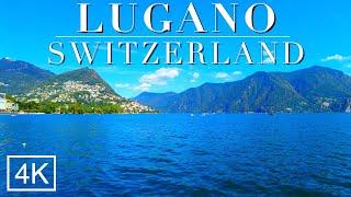 Lugano Switzerland 4K Lugano Walking Tour - The best of Lugano