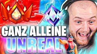 SOLO in CHAMPION LOBBYS - Road to UNREAL ganz ALLEINE OHNE PROFIS in Fortnite