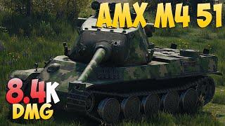 AMX M4 51 - 5 Kills 8.4K DMG - Not profile - World Of Tanks
