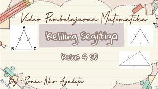 Keliling Segitiga Kelas 4 SD