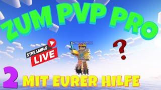 ZUM PVP PRO Mit eurer Hilfe  Minecraft Shorts Live Streaming  PART 2