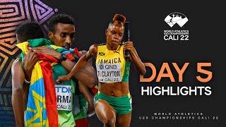 Day 5 Highlights  World Athletics U20 Championships Cali 2022