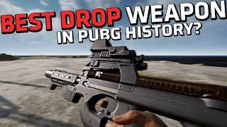 IS THIS THE BEST DROP WEAPON EVER? - You wont believe how fast the P90 kills - PUBG