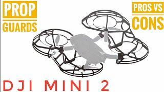 DJI Mini 2 Propeller Guards Pros vs Cons flight range and payload settings.