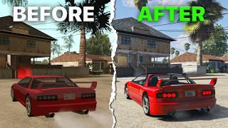 I Made GTA San Andreas Remastered.. But Its GTA 5 Mods