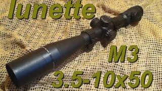 Equipement#3 Lunette Sniper M3 3.5-10x50