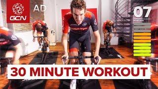 HIIT Indoor Cycling Workout  30 Minute Intervals Fitness Training