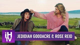 FINDING YOU 2021 Jedidiah Goodacre & Rose Reid Interview  Katherine McNamara Romance Movie