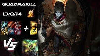 BOTTOM Jhin vs Zeri QUADRAKILL - EU Grandmaster Patch 14.14