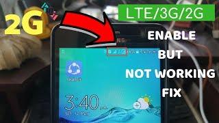 4G3G Smartphone But 2G Internet Mobile Data Problem Fix