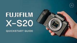 Fujifilm X-S20 Tutorial Under 6 Minutes