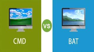 The 17 Differences Between CMD File & BAT File
