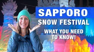 SAPPORO SNOW FESTIVAL in Hokkaido Japan ️ Guide to Plan Your Visit