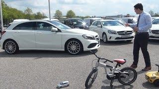 2017 Mercedes A Class Review - A180 AMG and A160 Test Drive Interior Exterior