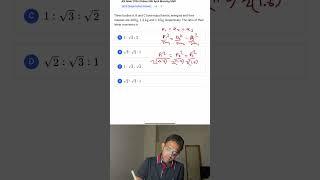 1 MINUTE 1 QUESTION  LAWS OF MOTION - 5  JEE MAIN  IITIAN NAKUL SAXENA  #shorts