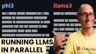 Ollama can run LLMs in parallel