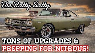 Abandoned 1968 Plymouth Satellite  The Ratty Satty  Engine Rebuild & Prepping for Nitrous Upgrades