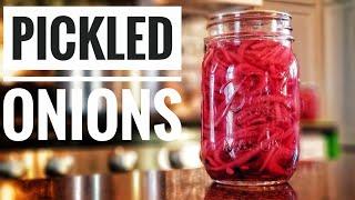 HOW TO Make Pickled Red Onions  Preserving your Harvest