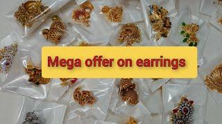  Earrings exclusive sale  Biggest offers on earrings   1 gram gold earrings collection  jhumkas