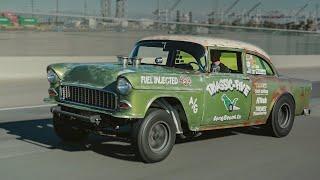 A 1955 Chevy Gasser Built by a Hot Wheels Designer