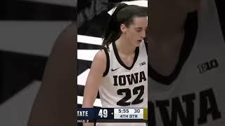 Caitlin Clark - Two 3s A Block & an Incredible And-1 In The Zone Finally