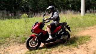 2023 Honda ADV 150 Test Ride OFF ROAD Lake Lanier