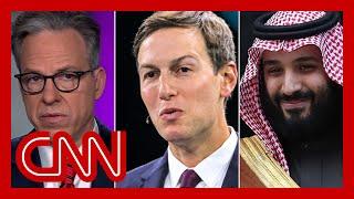 Tapper reacts to Jared Kushners comments about Saudi crown prince and Khashoggi