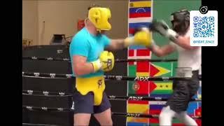 Saul Alvarez vs Oleksandr Gvozdyk  sparring