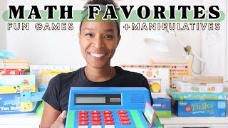 MATH FAVORITES  GAMES & MANIPULATIVES  PRESCHOOL & ELEMENTARY