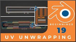 UV Unwrapping in Blender the basics Tutorial 19 - Blender Beginner