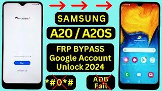 Samsung A20A20s FRP Bypass Without PC 2024  SM-A207F Google Account Bypass Android 11 New Trick