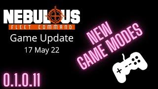 New Game modes   Game Update  NEBULOUS Fleet Command