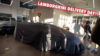 TAKING DELIVERY OF BRAND NEW LAMBORGHINI STO *ONE YEAR WAIT*